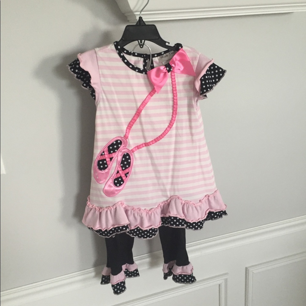 Rare Too Ballet Two Piece outfit: Size 5